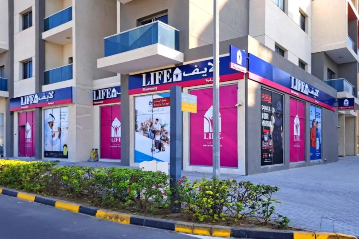 Storefront Signboard - Life Pharmacy, Nation Wide