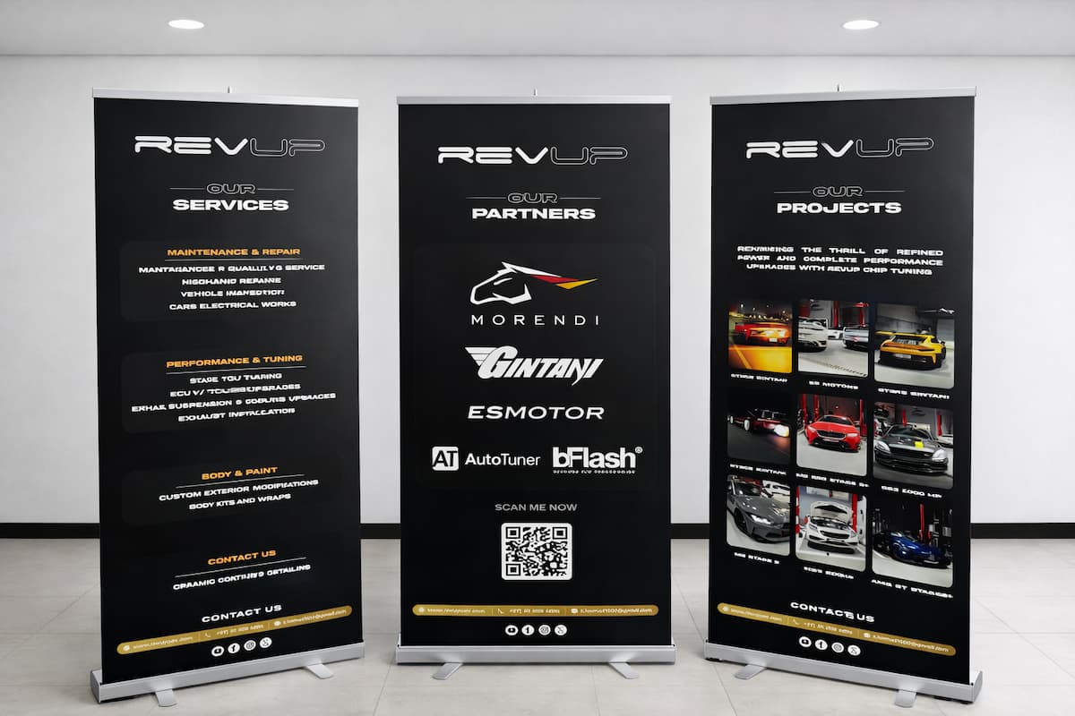 Roll-Up Banner Stands