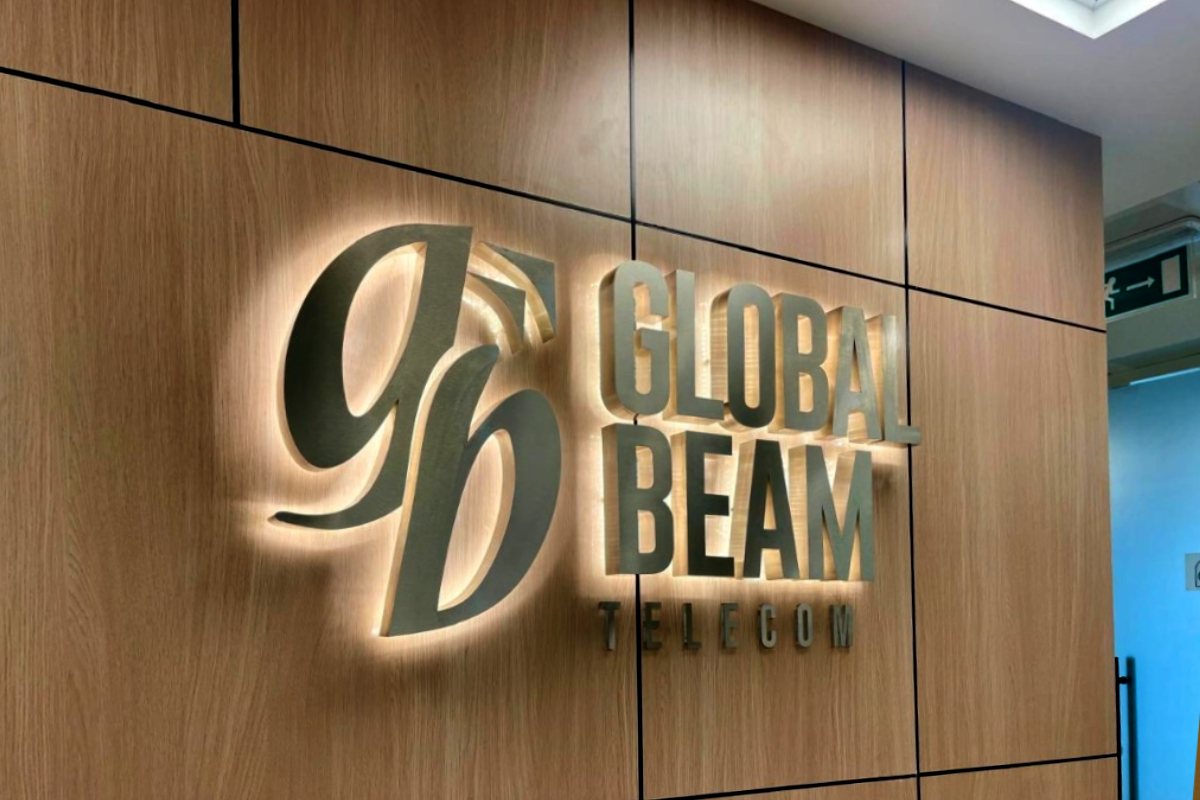 3D Reception Sign - Global Beam, Electra St