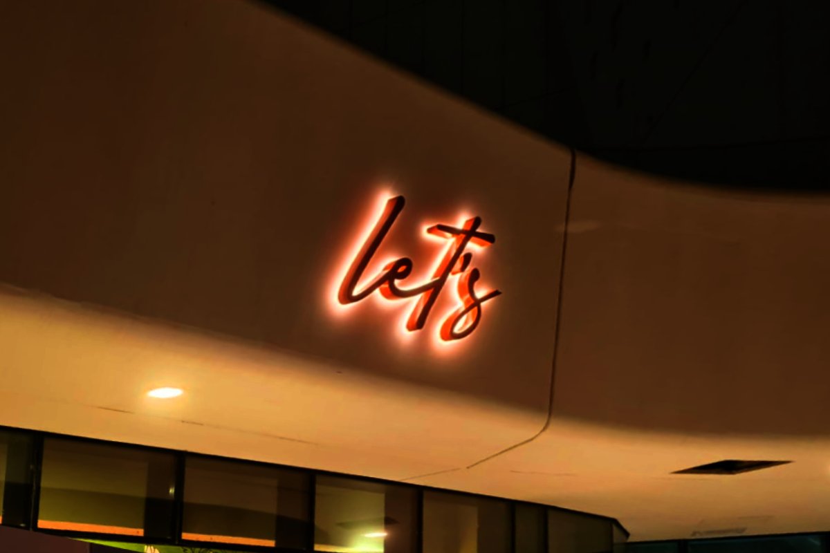 Backlit Storefront Signboard In-Store Branding