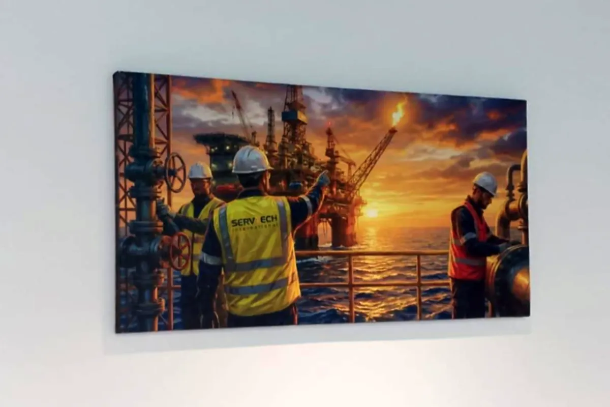 Canvas Printing for wall decor and branding production and installation in Abu Dhabi