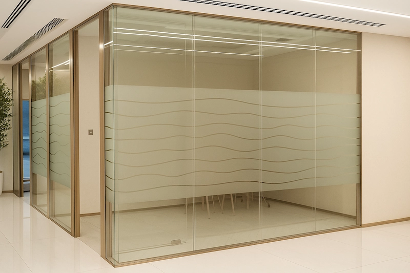 Office Glass Frosting & Etching Services in Abu Dhabi: The Technical Comparison