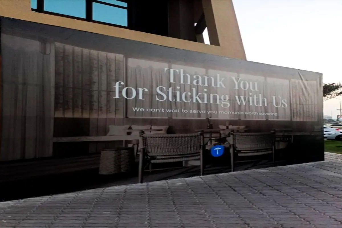 Construction Site Hoarding Branding - Abu Dhabi