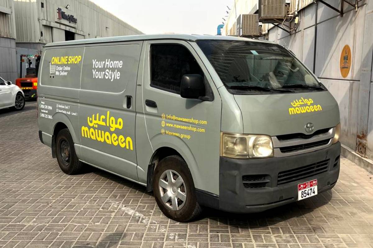 Full van branding, Abu Dhabi