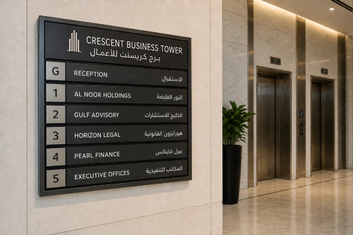 Building Directory Signs