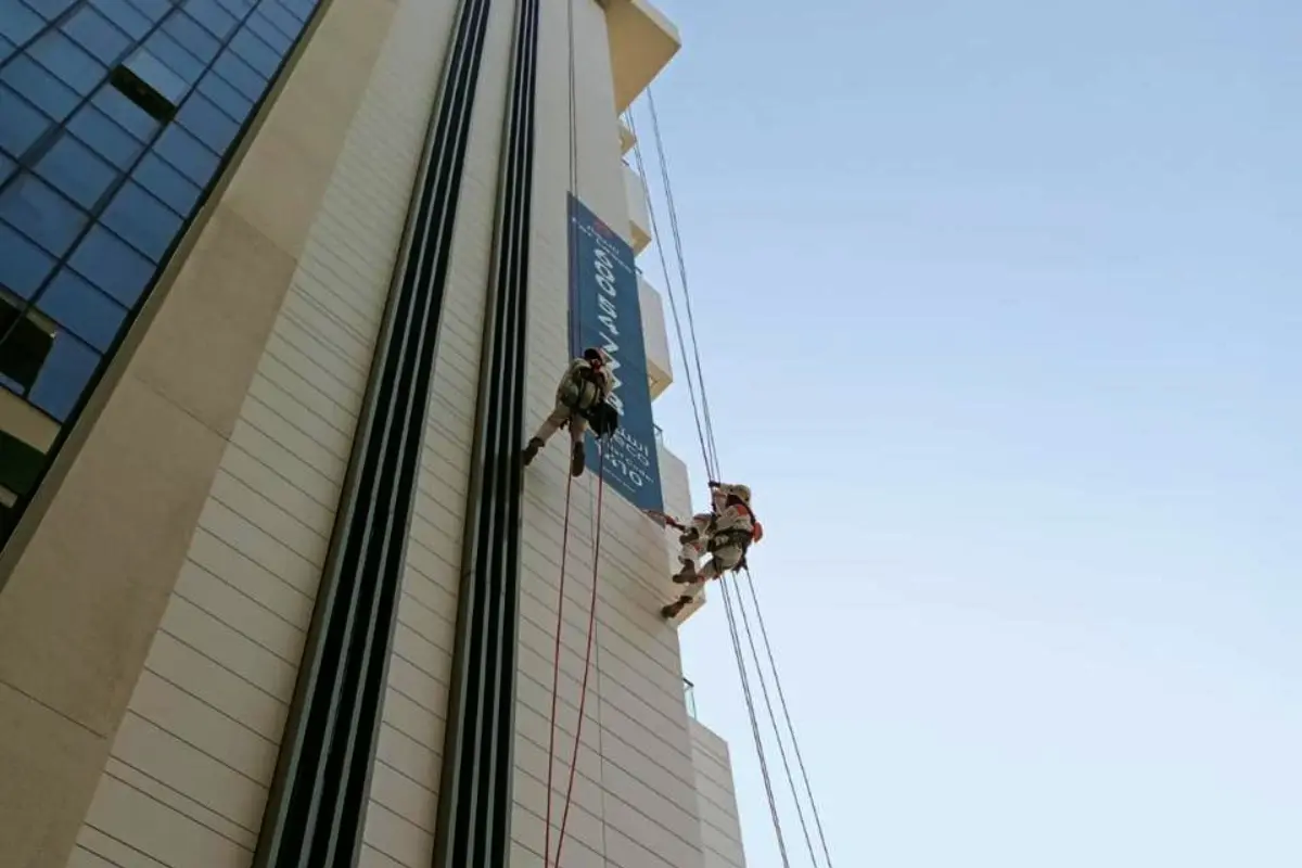 Building Facade Banner - Al Raha, Abu Dhabi