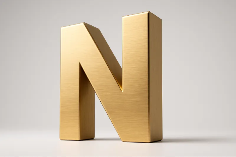 Stainless steel 3d letter modeling for for  signboard company in Abu Dhabi