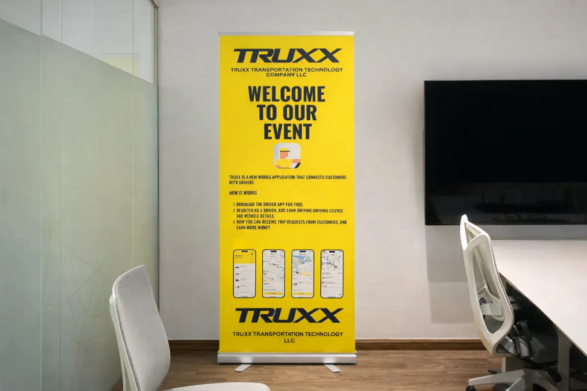 Roll Up Banner Stand
