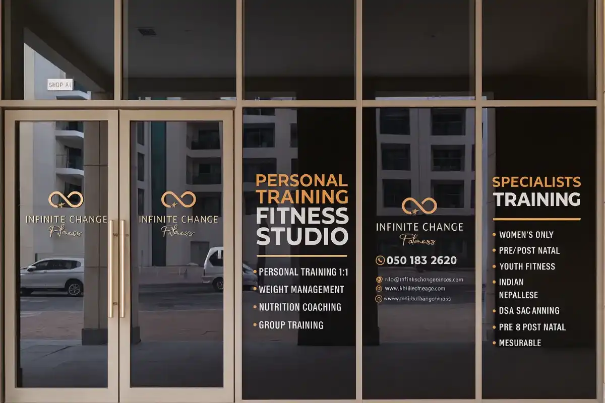 Storefronts Vinyl Lettering